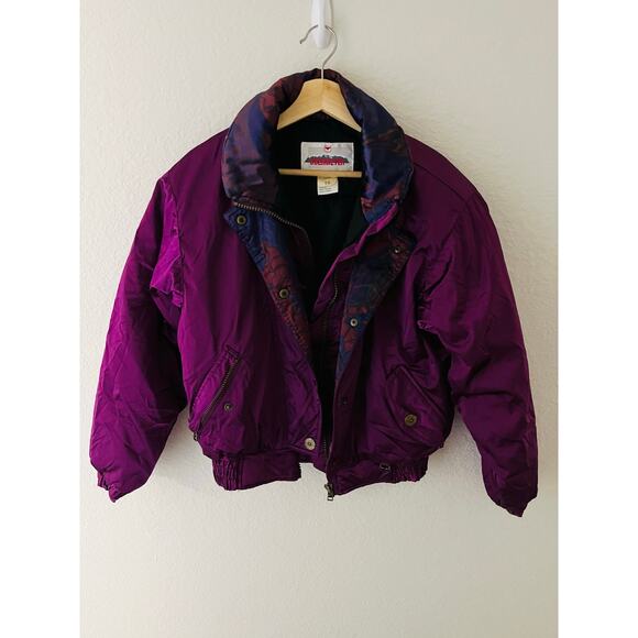 Vintage Obermeyer Stardust Ski Jacket Juniors 16 / Women XS‑M Winter Retro Parka - Picture 1 of 8